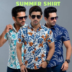 3 Piece Combo Half Sleeve Shirt